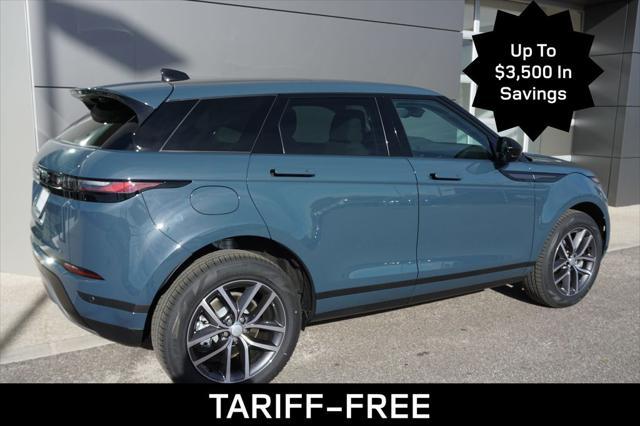 new 2025 Land Rover Range Rover Evoque car, priced at $56,140