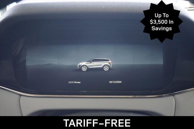 new 2025 Land Rover Range Rover Evoque car, priced at $56,140