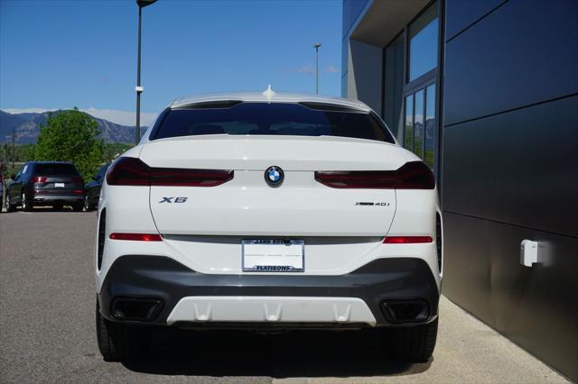 used 2022 BMW X6 car, priced at $56,444