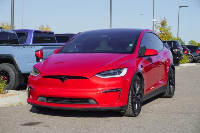 used 2022 Tesla Model X car, priced at $56,682