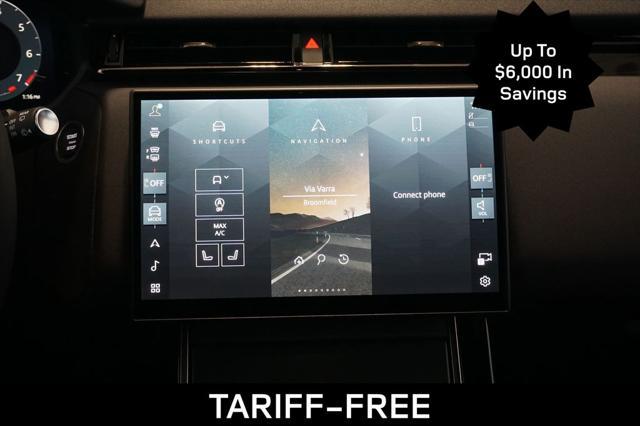 new 2025 Land Rover Range Rover Velar car, priced at $78,065
