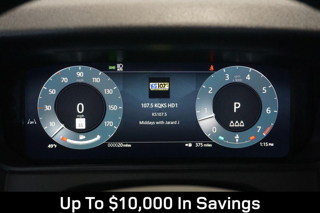 new 2025 Land Rover Range Rover Velar car, priced at $78,065