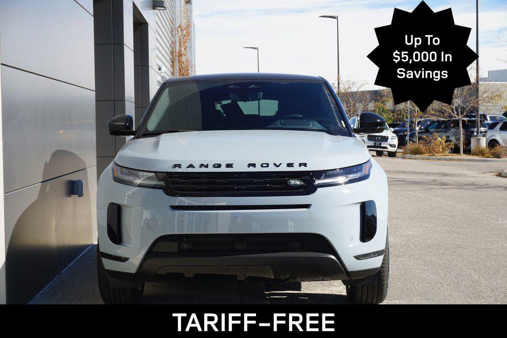 new 2025 Land Rover Range Rover Evoque car, priced at $59,825