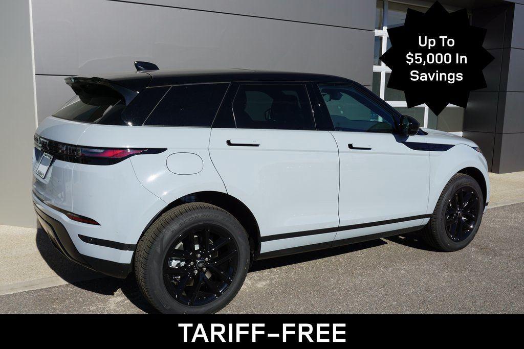 new 2025 Land Rover Range Rover Evoque car, priced at $59,825