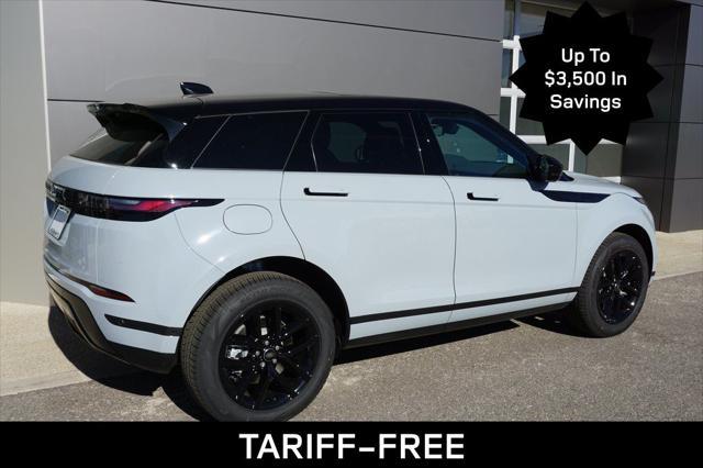 new 2025 Land Rover Range Rover Evoque car, priced at $59,825