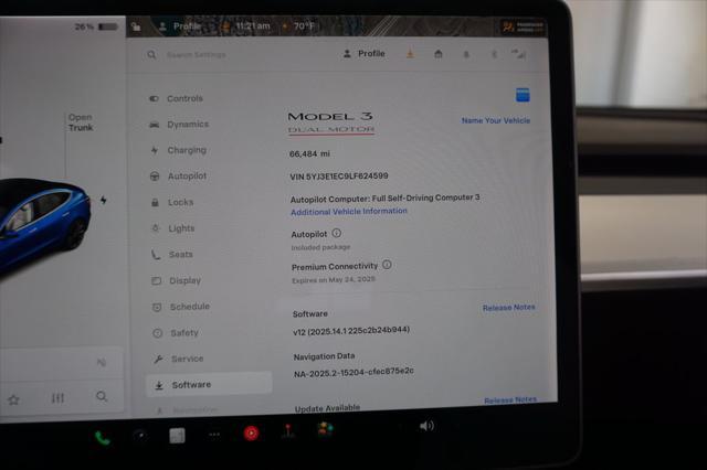 used 2020 Tesla Model 3 car, priced at $24,587