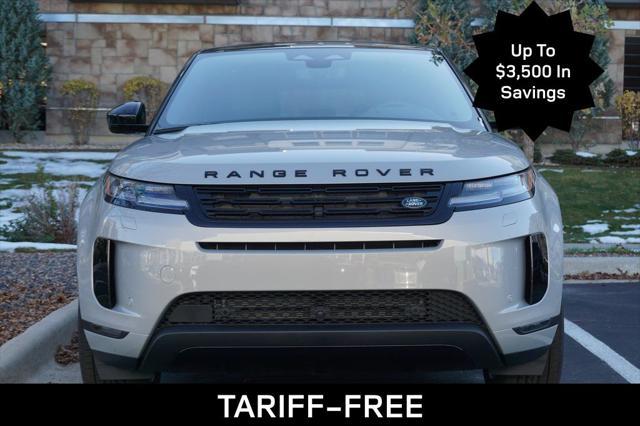 new 2025 Land Rover Range Rover Evoque car, priced at $60,400