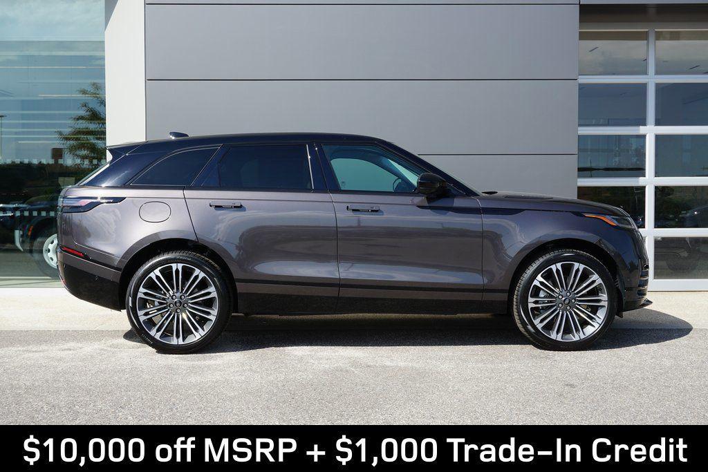 new 2025 Land Rover Range Rover Velar car, priced at $75,400
