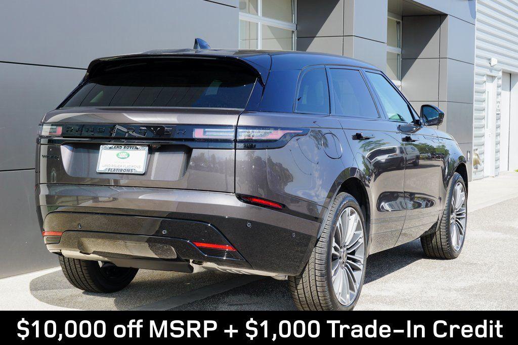 new 2025 Land Rover Range Rover Velar car, priced at $75,400