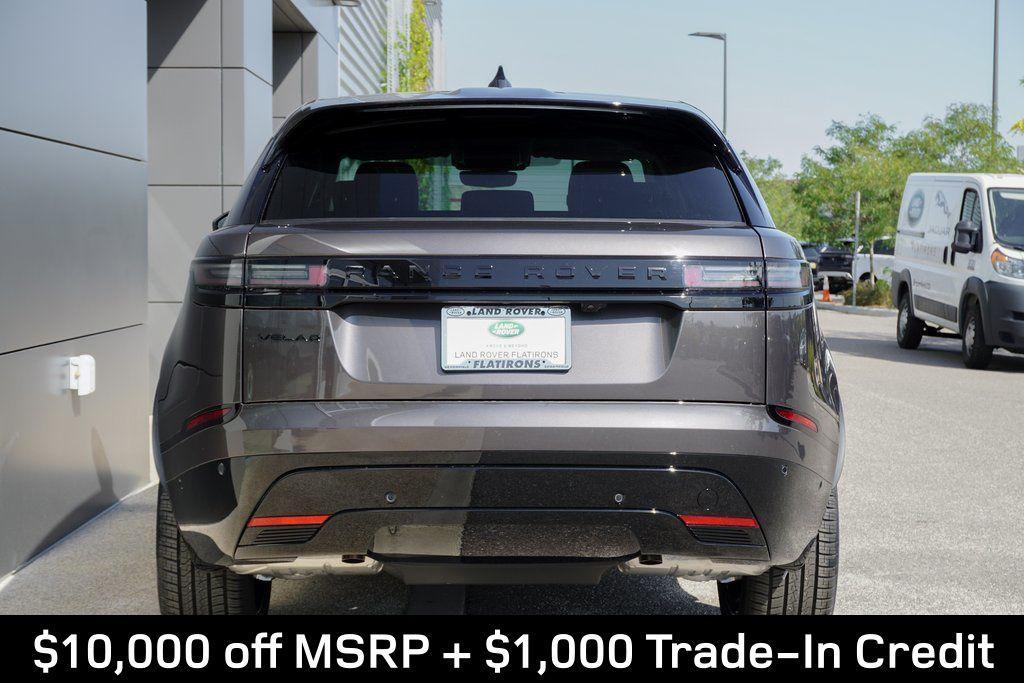 new 2025 Land Rover Range Rover Velar car, priced at $75,400