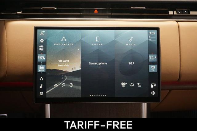 new 2025 Land Rover Range Rover car, priced at $143,445