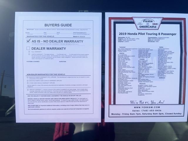 used 2019 Honda Pilot car, priced at $23,995