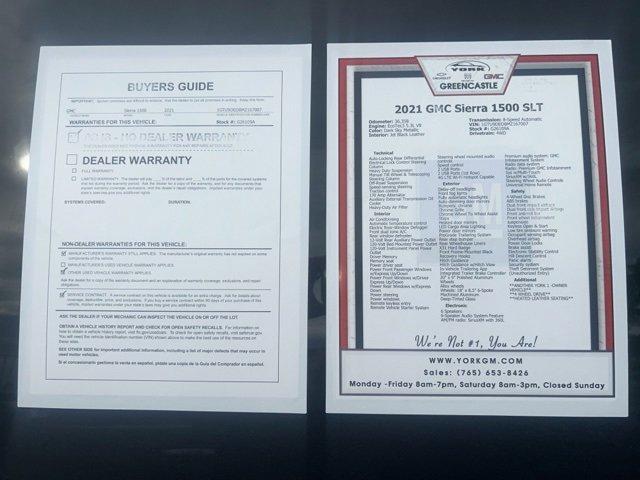 used 2021 GMC Sierra 1500 car, priced at $43,995