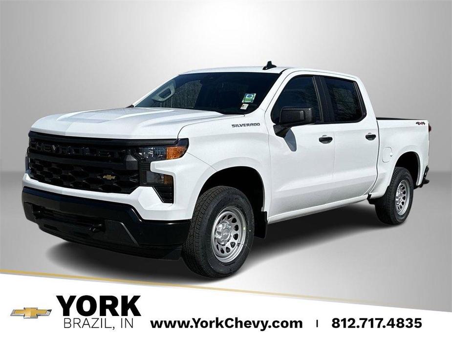 new 2024 Chevrolet Silverado 1500 car, priced at $46,172