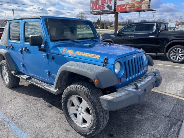 used 2010 Jeep Wrangler Unlimited car, priced at $11,377