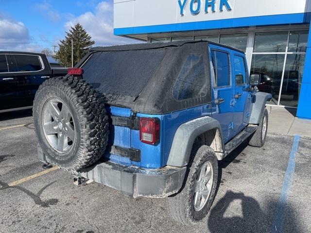 used 2010 Jeep Wrangler Unlimited car, priced at $11,377