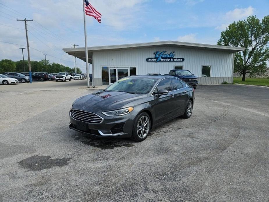 used 2019 Ford Fusion car, priced at $18,398