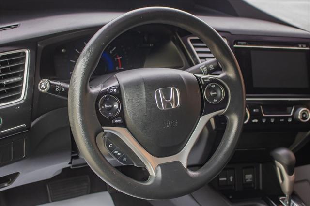 used 2015 Honda Civic car, priced at $12,988
