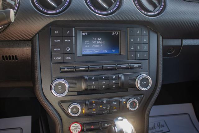 used 2015 Ford Mustang car, priced at $16,588