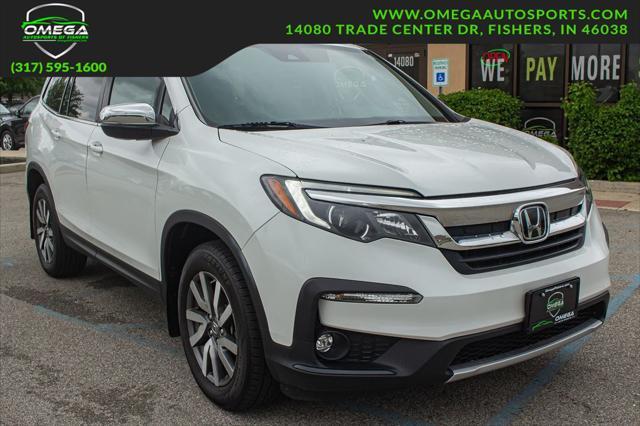 used 2021 Honda Pilot car, priced at $28,709