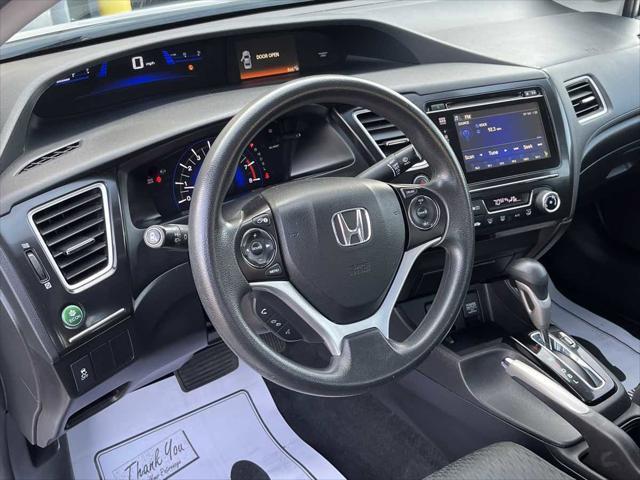 used 2015 Honda Civic car, priced at $13,998