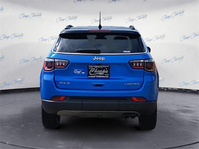 used 2022 Jeep Compass car, priced at $18,960