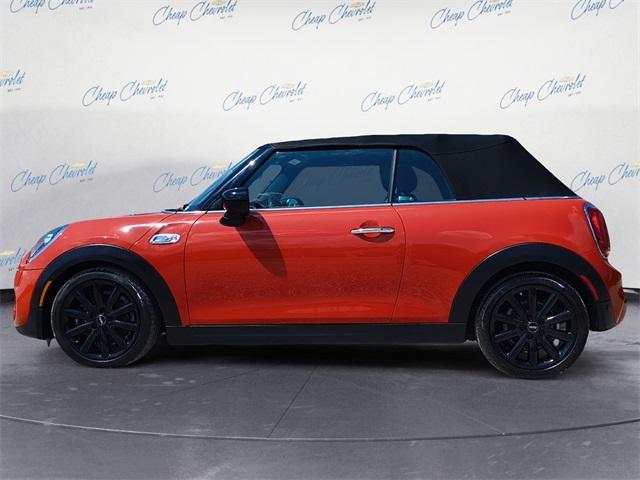 used 2021 MINI Convertible car, priced at $25,000