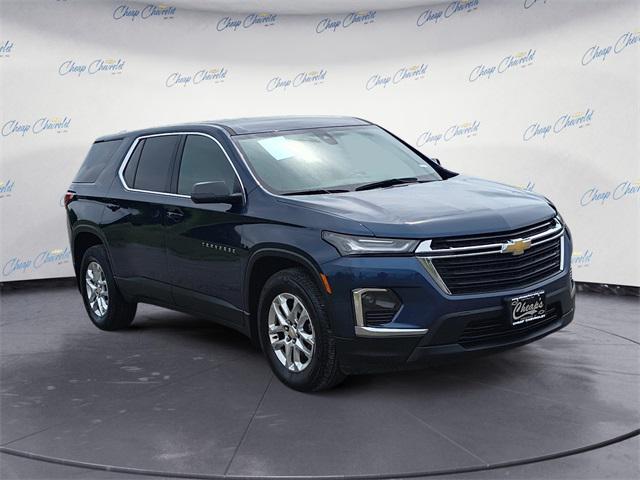used 2022 Chevrolet Traverse car, priced at $24,495