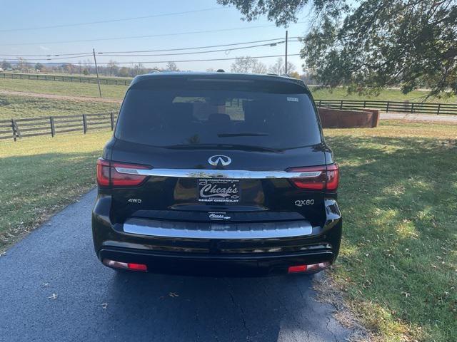 used 2021 INFINITI QX80 car, priced at $45,000