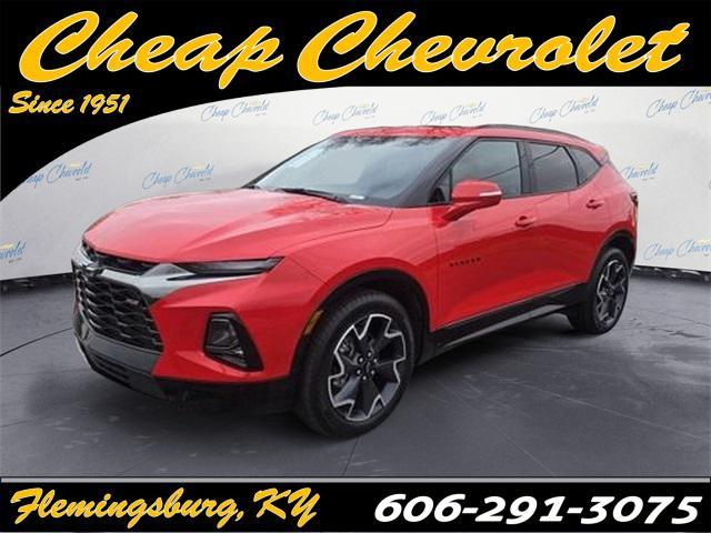 used 2022 Chevrolet Blazer car, priced at $28,818