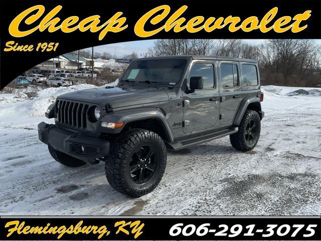 used 2020 Jeep Wrangler Unlimited car, priced at $36,250