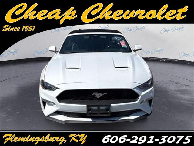 used 2021 Ford Mustang car, priced at $22,255