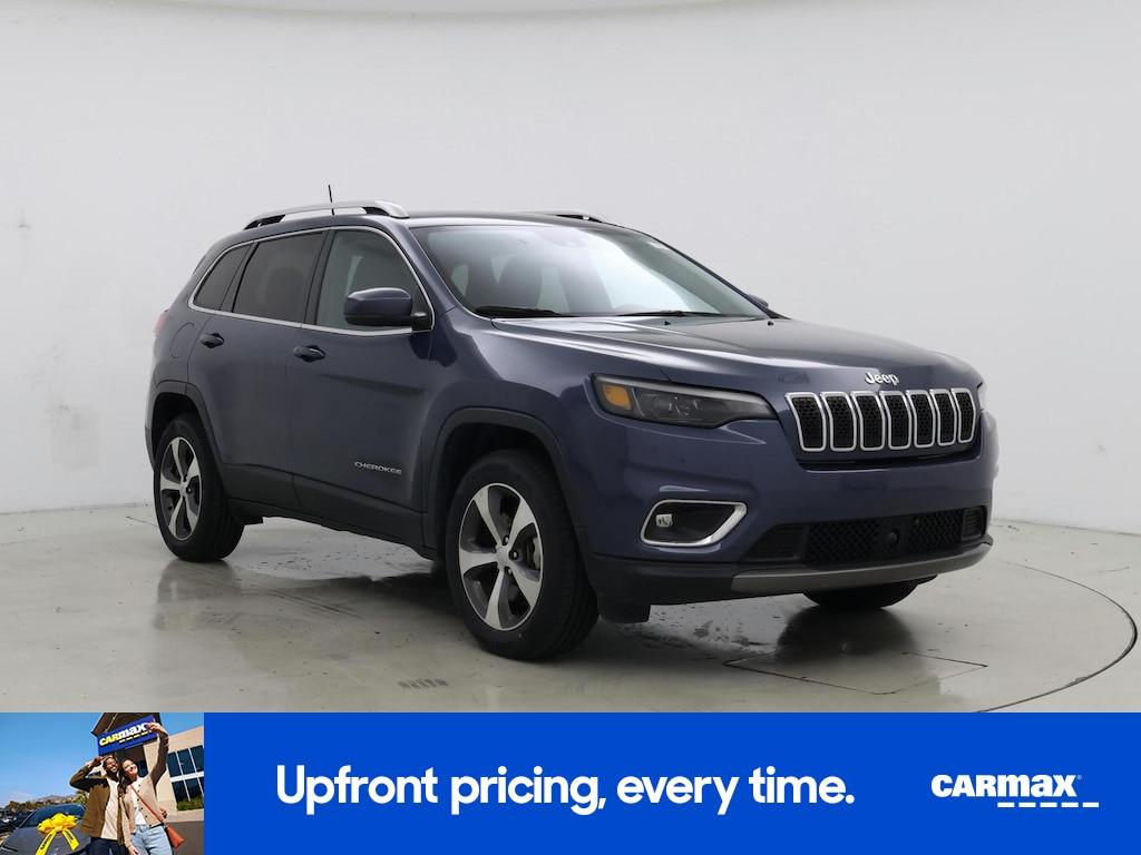 used 2021 Jeep Cherokee car, priced at $21,998