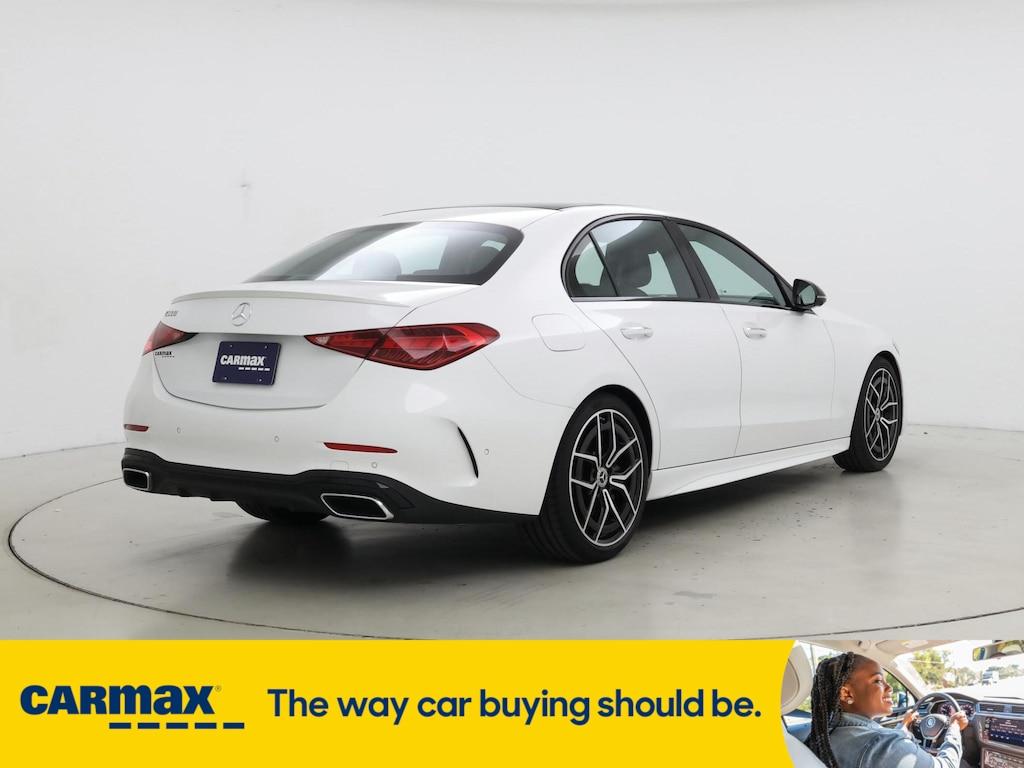 used 2022 Mercedes-Benz C-Class car, priced at $35,998