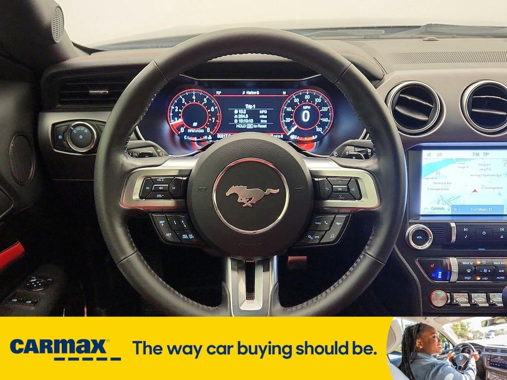 used 2021 Ford Mustang car, priced at $29,998