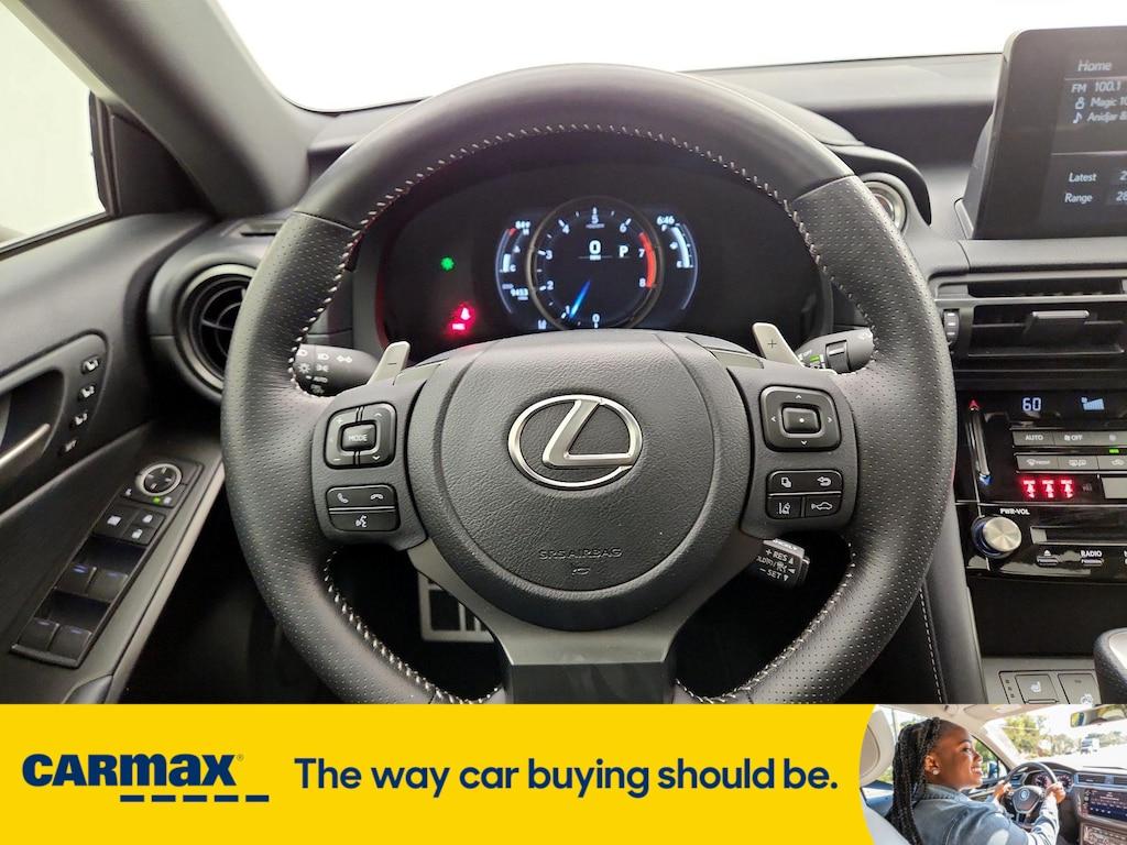 used 2024 Lexus IS 350 car, priced at $44,998