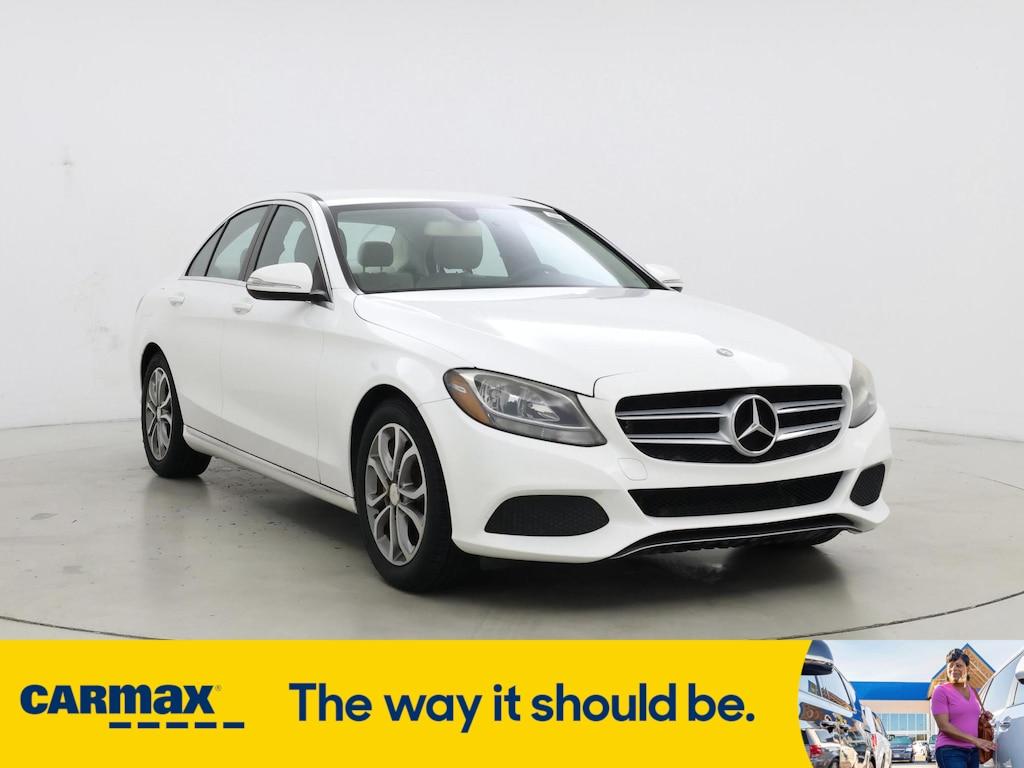 used 2015 Mercedes-Benz C-Class car, priced at $17,998