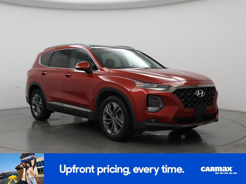 used 2019 Hyundai Santa Fe car, priced at $19,998