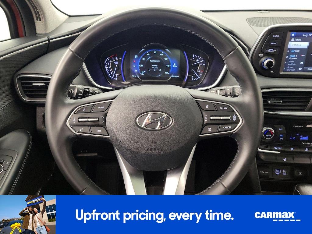 used 2019 Hyundai Santa Fe car, priced at $19,998
