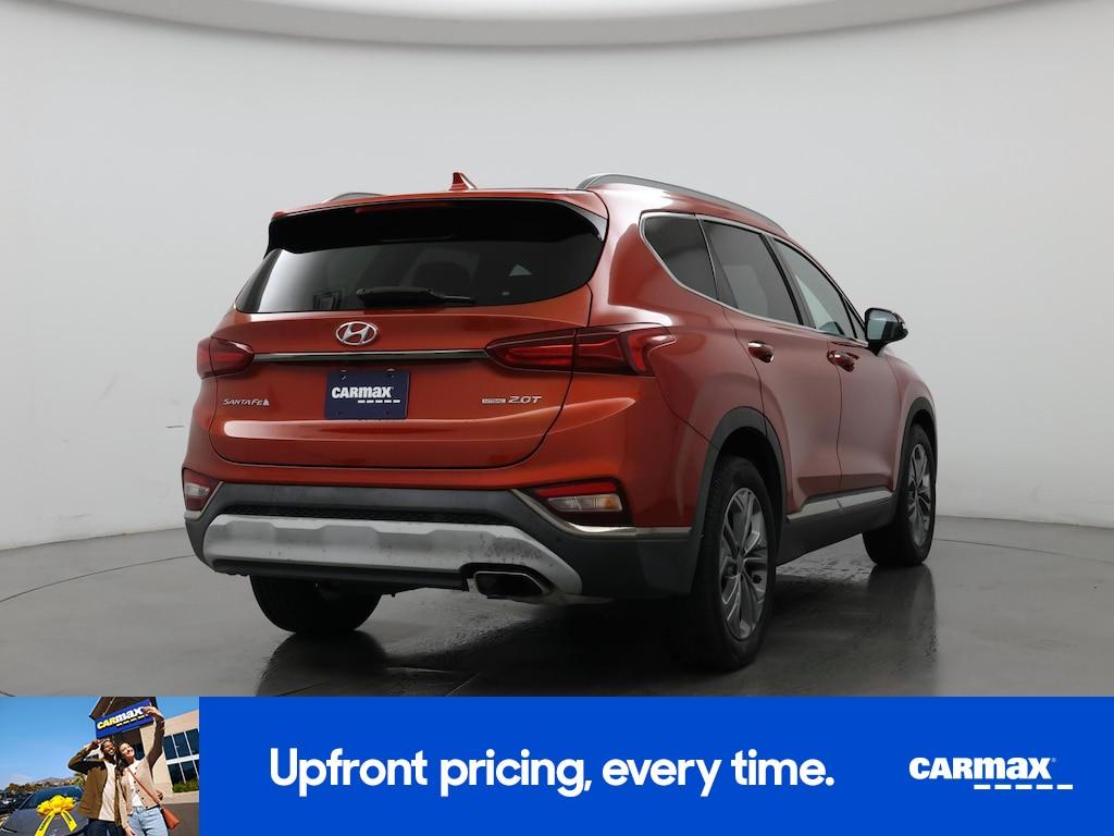 used 2019 Hyundai Santa Fe car, priced at $19,998
