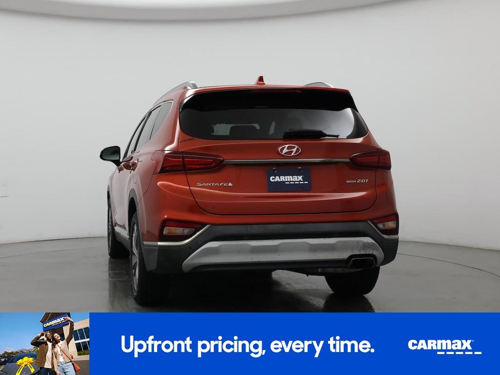 used 2019 Hyundai Santa Fe car, priced at $19,998