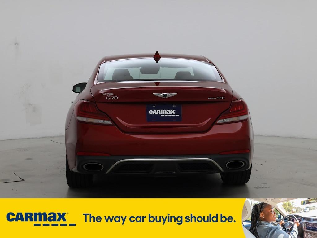used 2021 Genesis G70 car, priced at $29,998