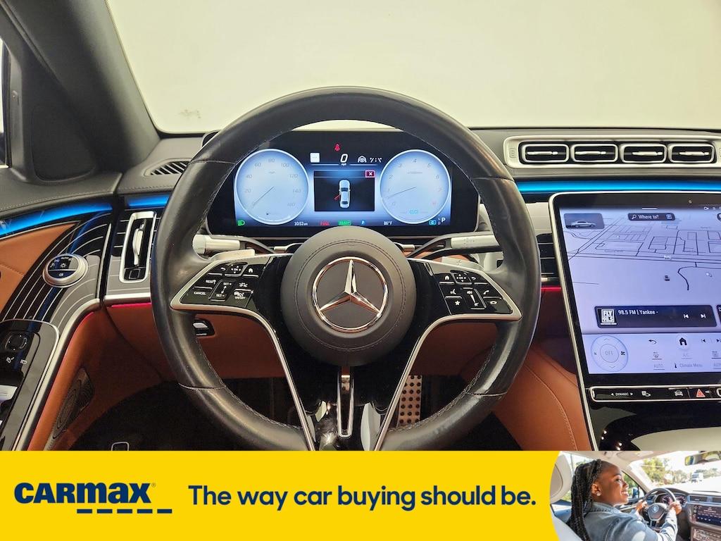 used 2021 Mercedes-Benz S-Class car, priced at $63,998