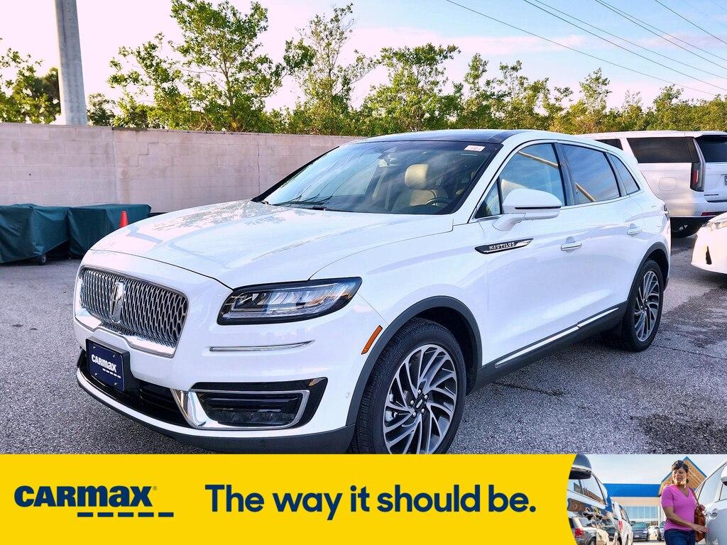 used 2020 Lincoln Nautilus car, priced at $30,998