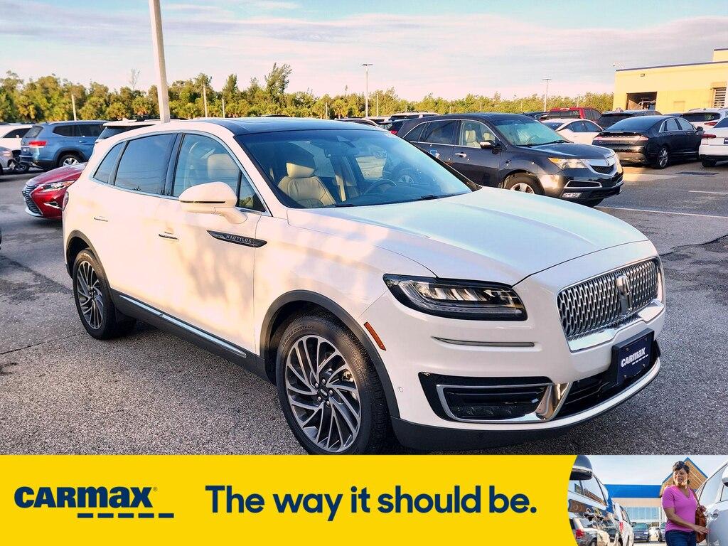 used 2020 Lincoln Nautilus car, priced at $30,998