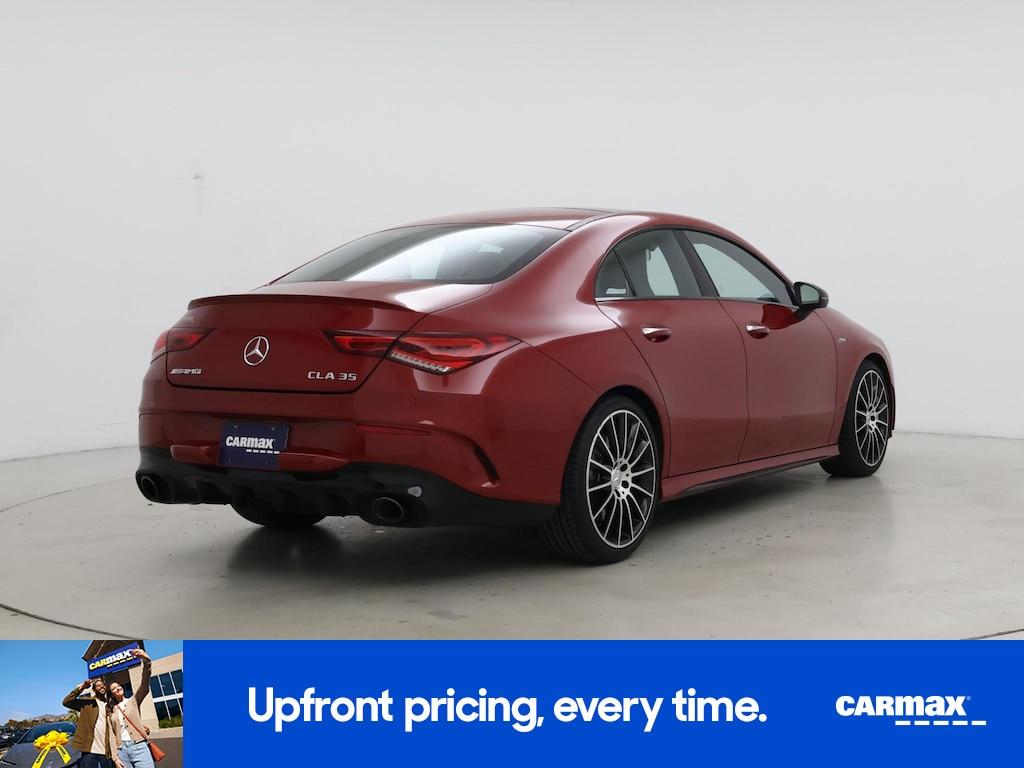 used 2021 Mercedes-Benz AMG CLA 35 car, priced at $31,998