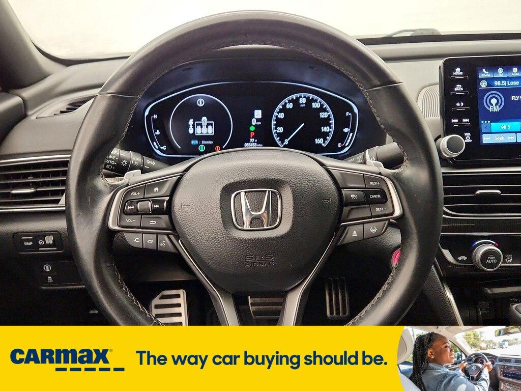 used 2022 Honda Accord car, priced at $24,998