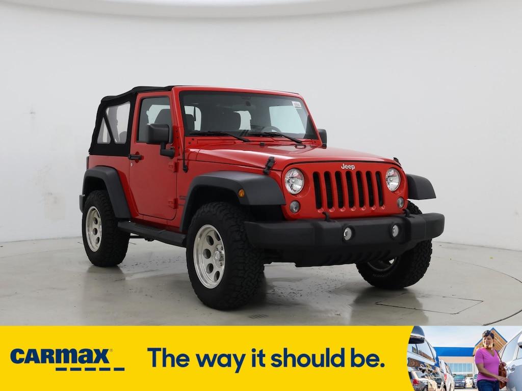 used 2018 Jeep Wrangler car, priced at $20,998