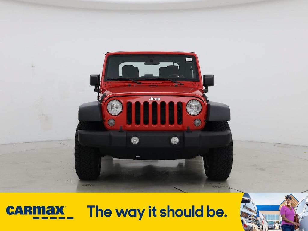 used 2018 Jeep Wrangler car, priced at $20,998