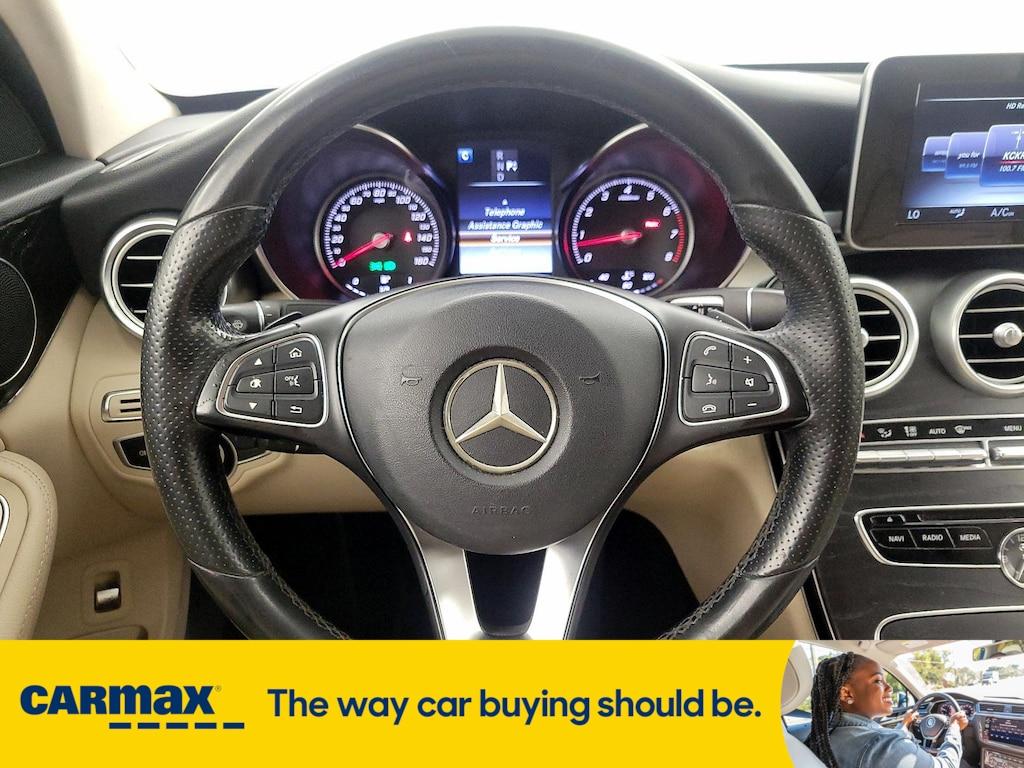 used 2016 Mercedes-Benz C-Class car, priced at $15,998
